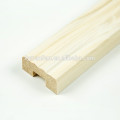 Melamine paper recon wood mouldings decorative wood columns